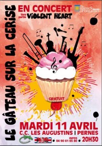 Capture gateau cerise