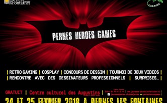 affiche pernes heroes games